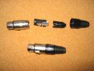 XLR Female 3 pin connector