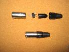 XLR Male 3 pin connector